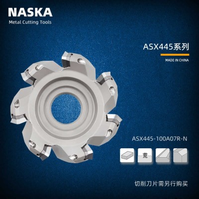 ASX445-100A07R-N 45度平面铣刀盘_铣刀盘_铣削刀具_产品中心_纳斯卡